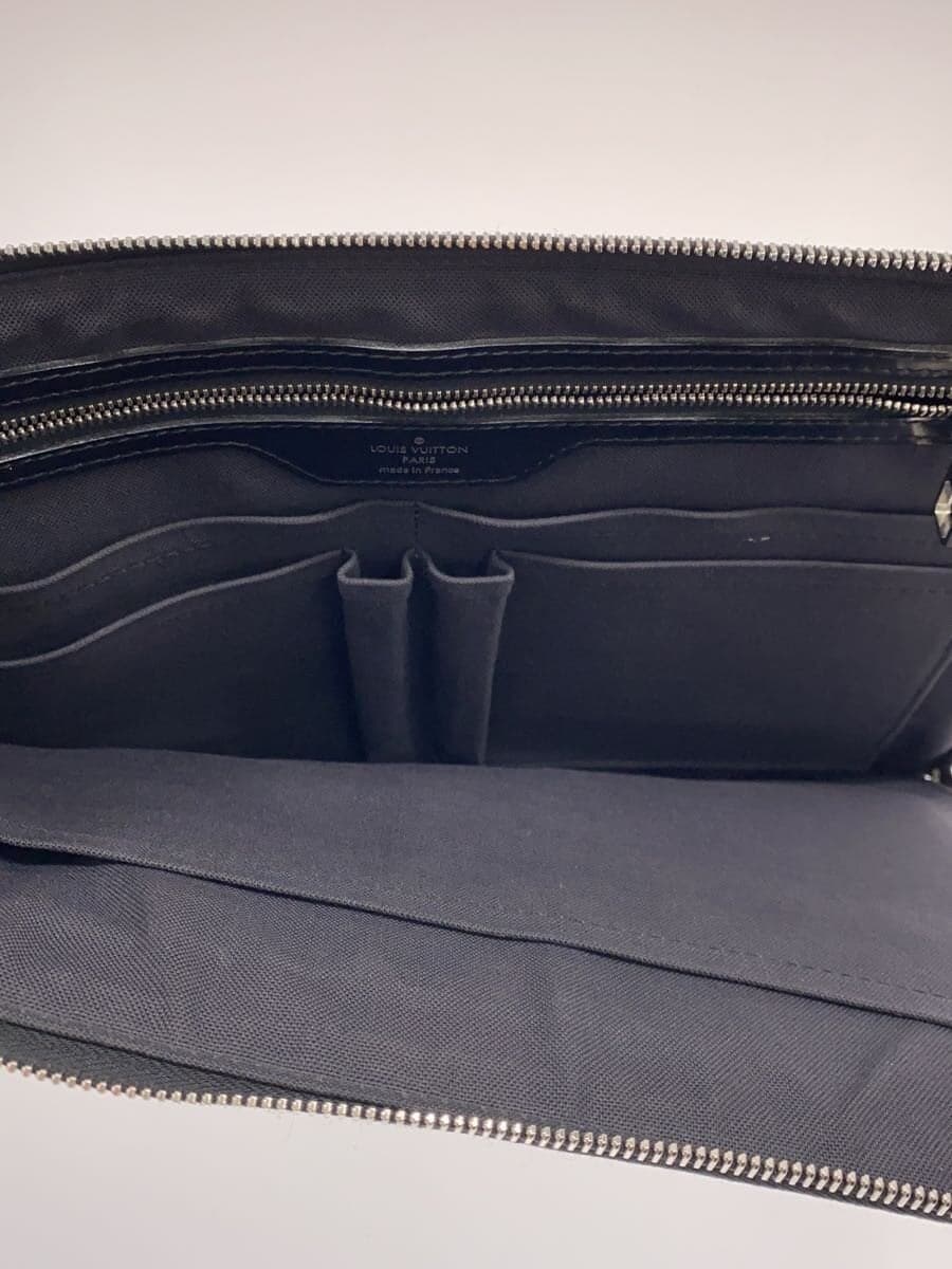 LOUIS VUITTON Posh Document - Damier Graphite PVC BLK All-over pattern N48247 6