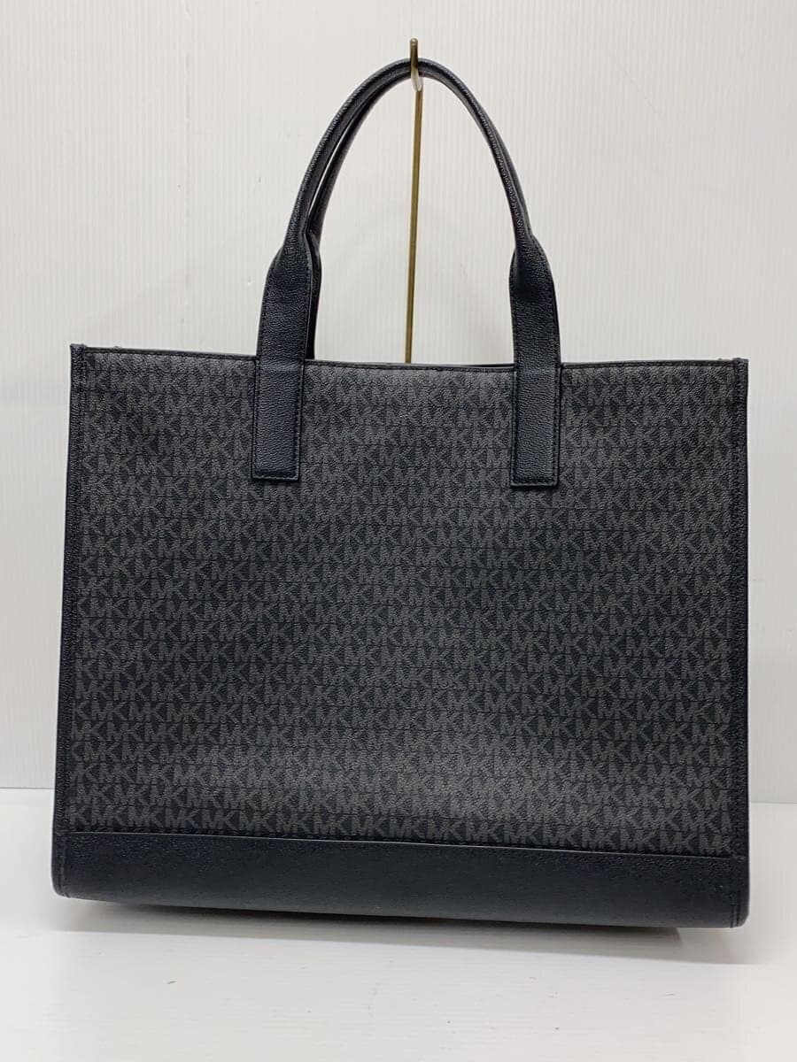 MICHAEL MICHAEL KORS Tote Bag PVC BLK Monogram 37F2LCOT4B 3