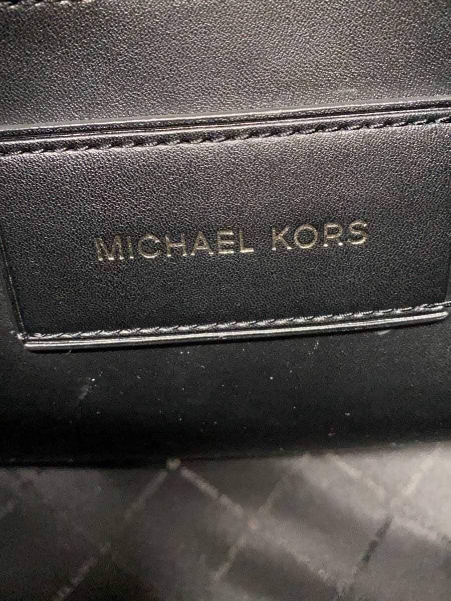 MICHAEL MICHAEL KORS Tote Bag PVC BLK Monogram 37F2LCOT4B 5
