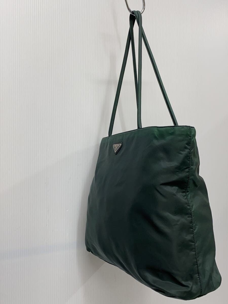 PRADA Tote Bag Nylon KHK Solid B4681 2