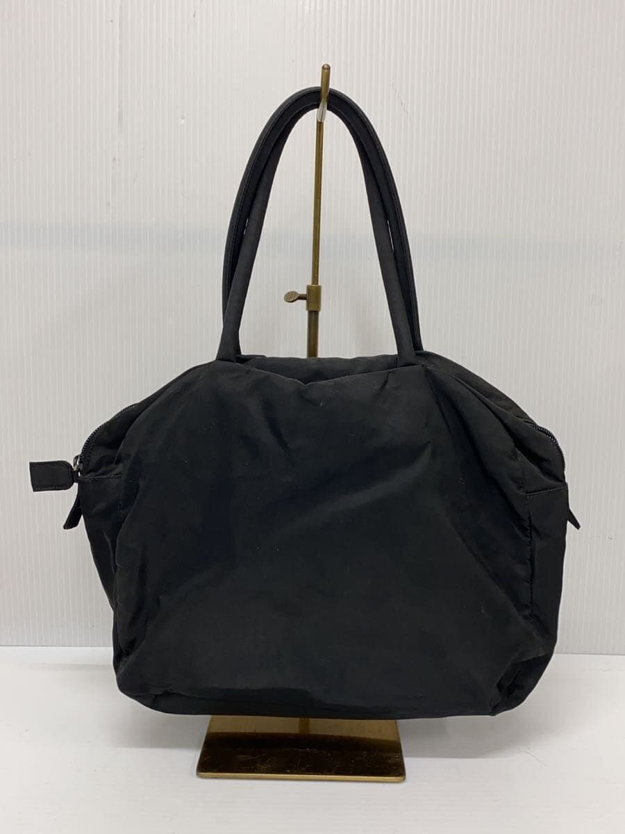 PRADA Handbag Nylon BLK Solid 3