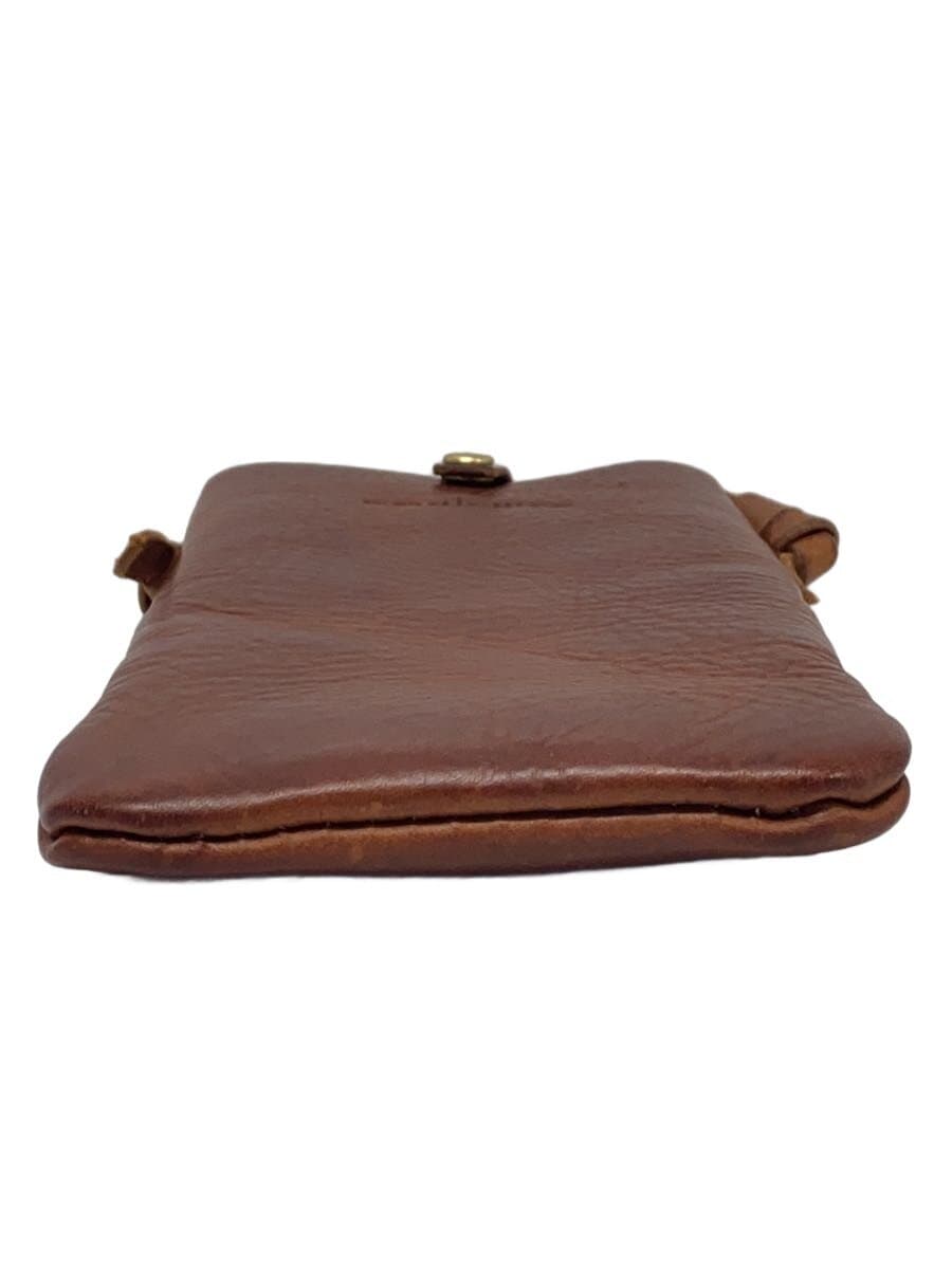 analogico Smartphone Shoulder Shoulder Bag Leather BRW Solid 4