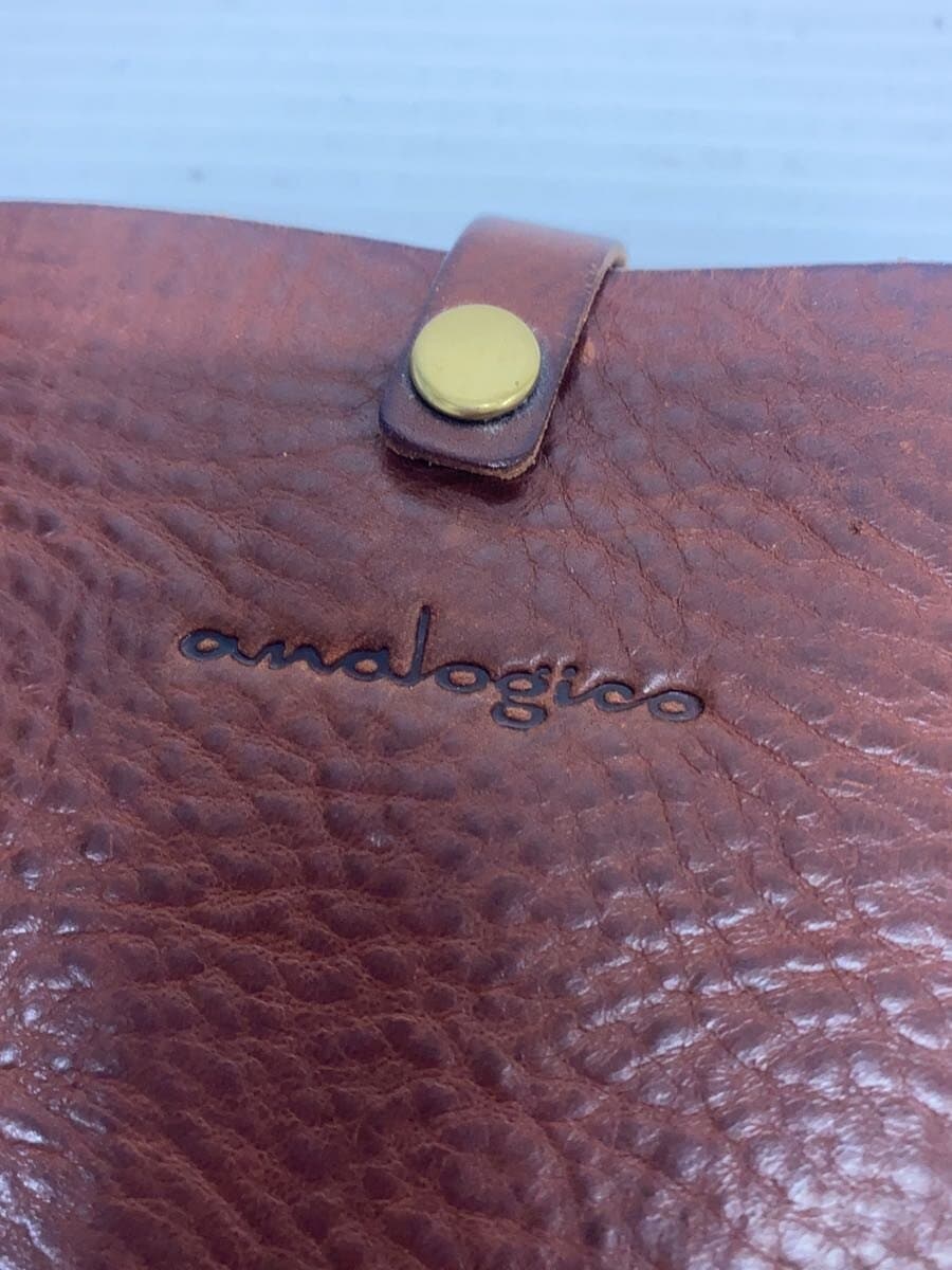 analogico Smartphone Shoulder Shoulder Bag Leather BRW Solid 5
