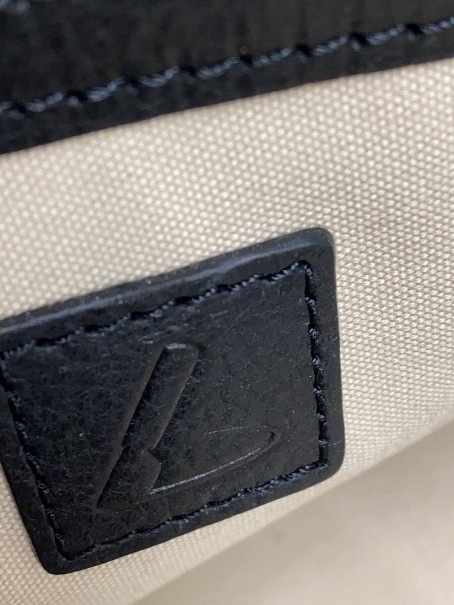 Tsuchiya Kaban Vachetta Ring Leather Urbano Urban Brief Bag Leather BLK Solid Shrunken Leather 5