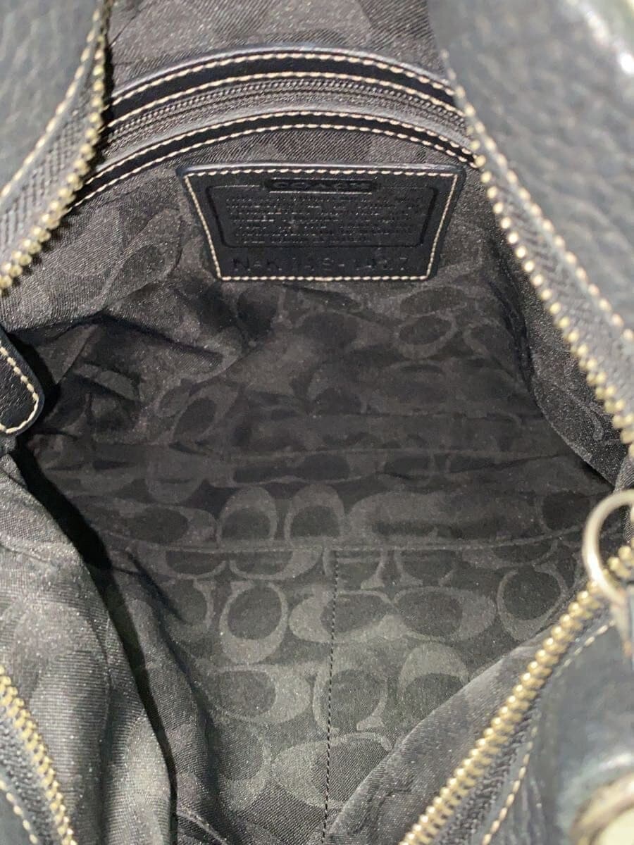 COACH Soft Slim Pebbled Duffle_Legacy Leather BLK 6