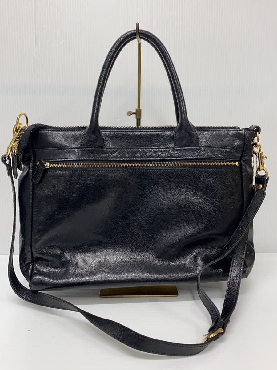 BARDOT ROSE Shoulder Bag Leather BLK Solid 3