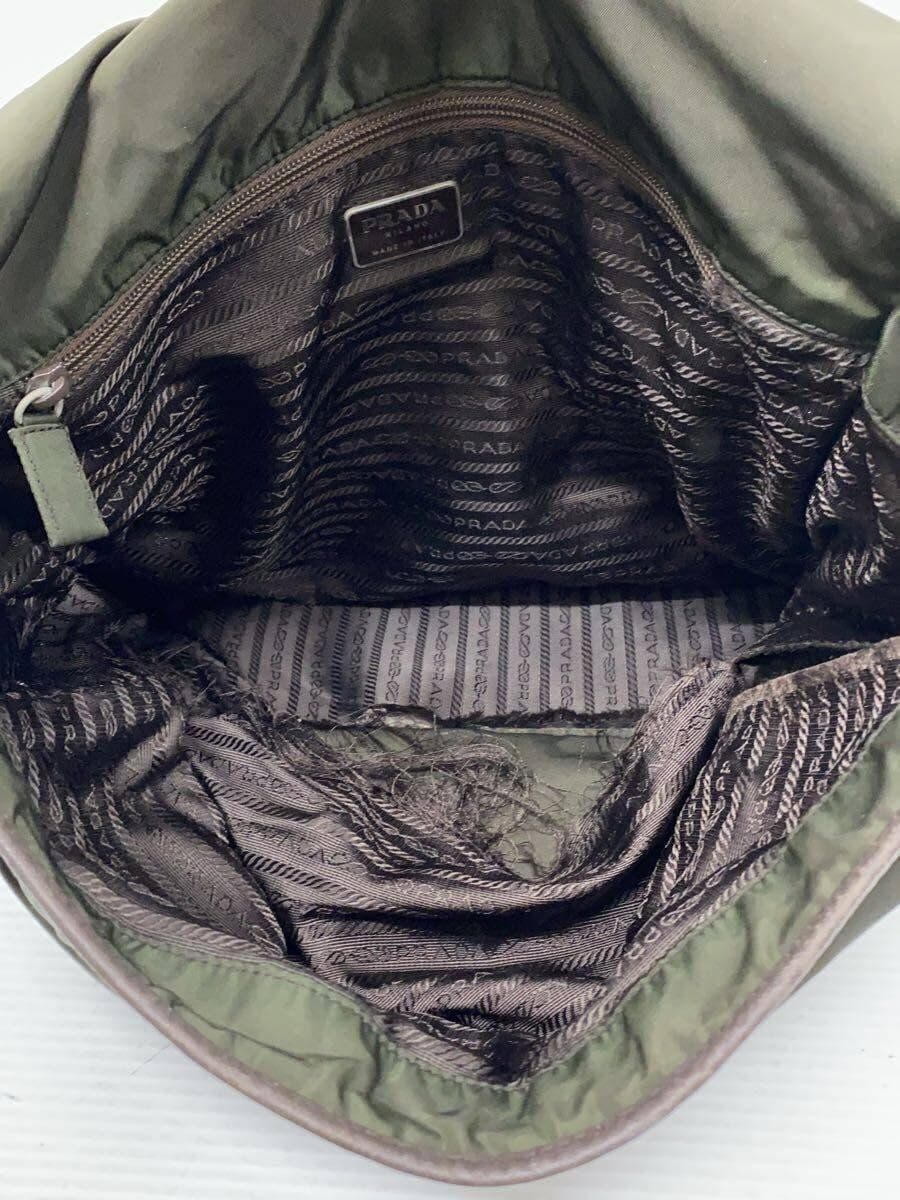 PRADAOLD nylon Messenger bag test tote shoulder bag KHK plain VINTAGE 6