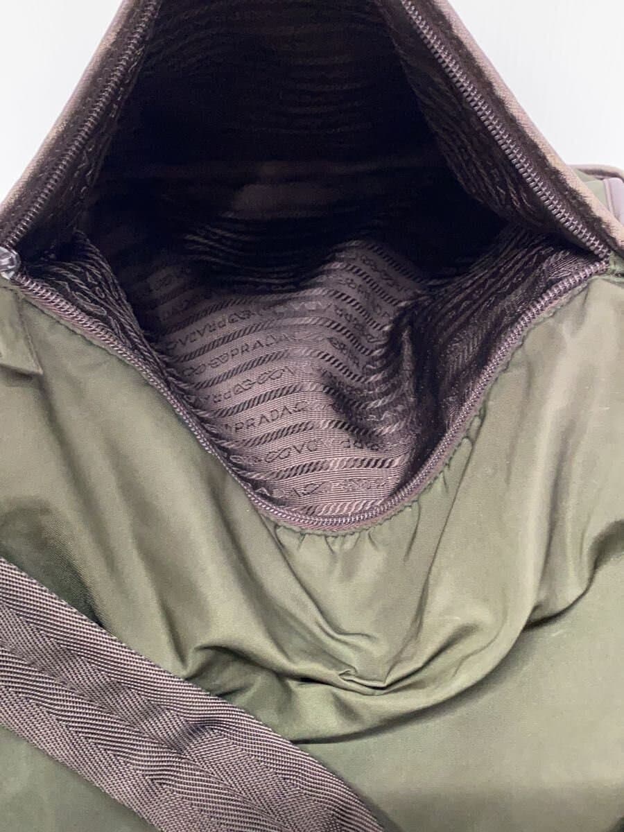 PRADAOLD nylon Messenger bag test tote shoulder bag KHK plain VINTAGE 8