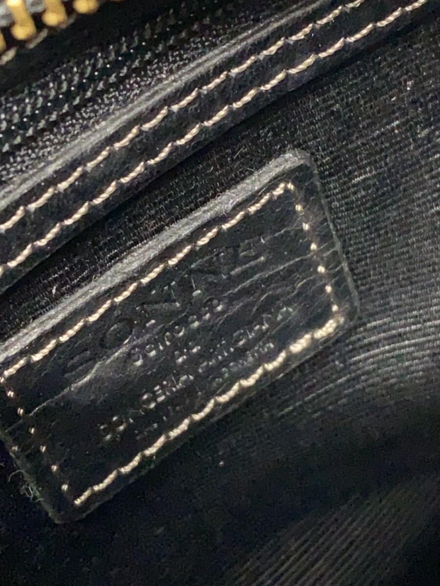 SONNE Shoulder Bag Leather Black 5