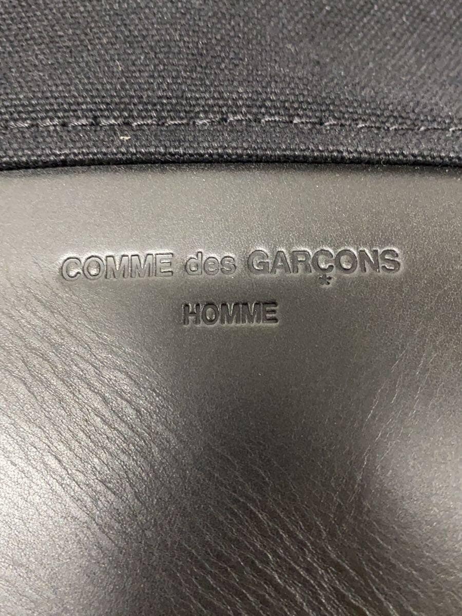 COMME des GARCONS HOMME Canvas Leather Tote Bag Cotton Black Solid HB-K 203 5