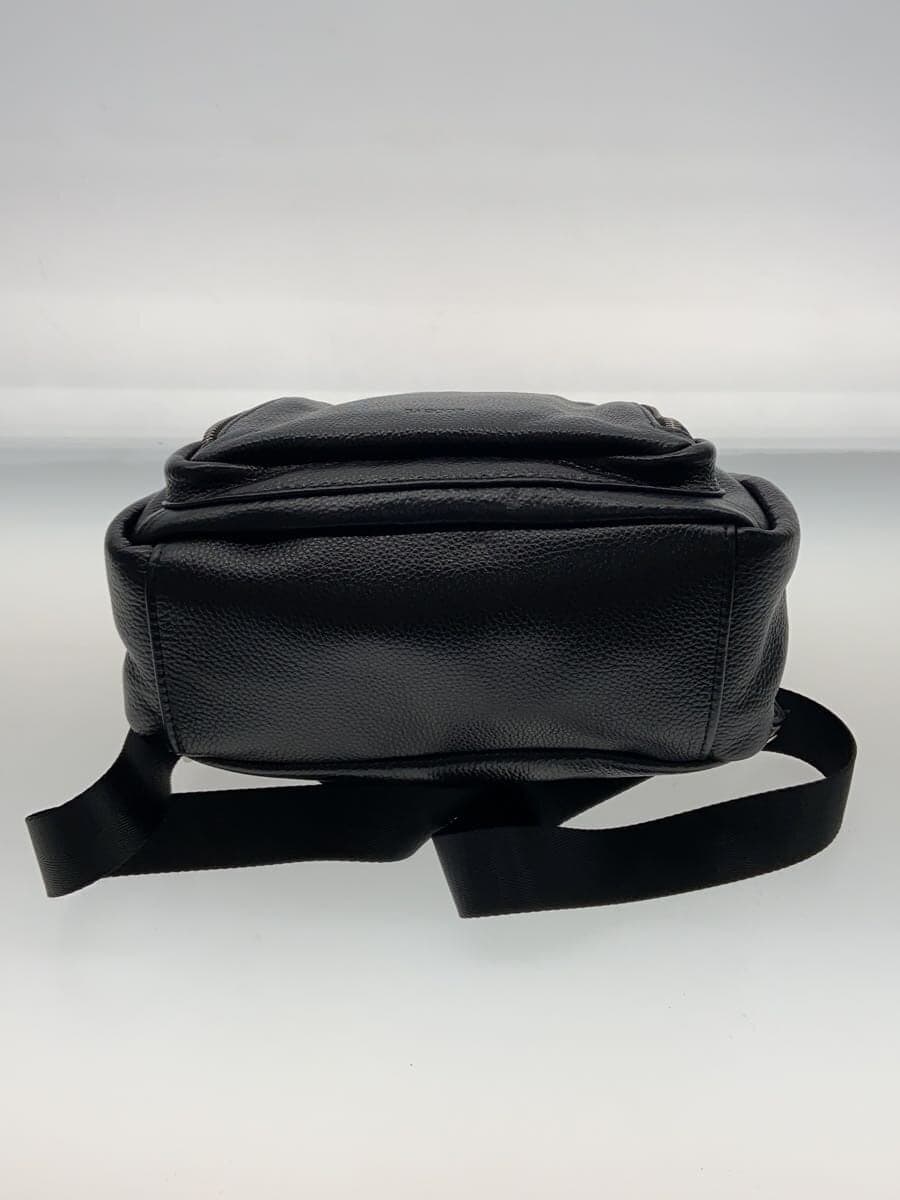 BARCOS Backpack Leather BLK Solid 4