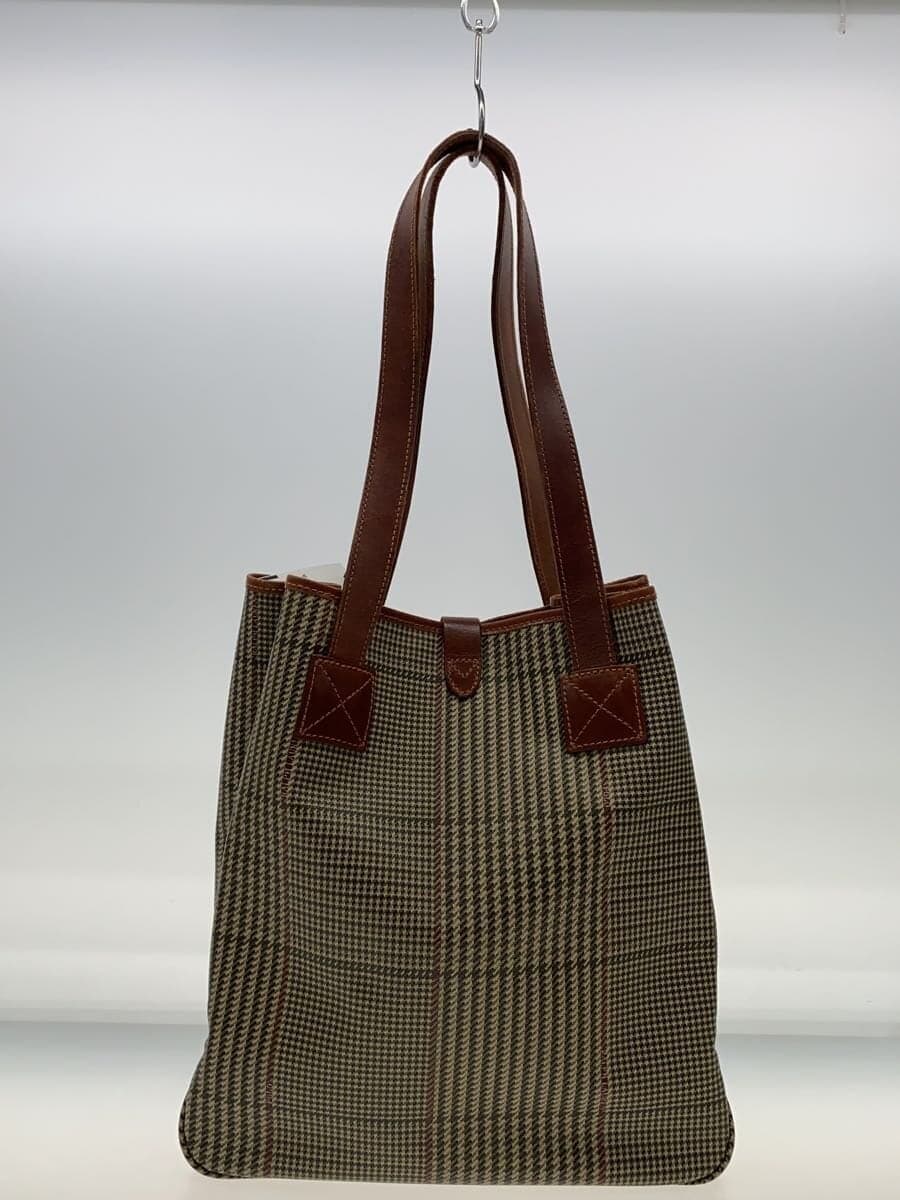 POLO RALPH LAUREN Tote Bag BRW All Over Pattern 3
