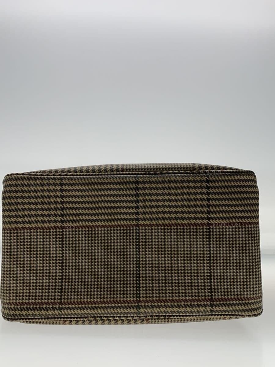 POLO RALPH LAUREN Tote Bag BRW All Over Pattern 4