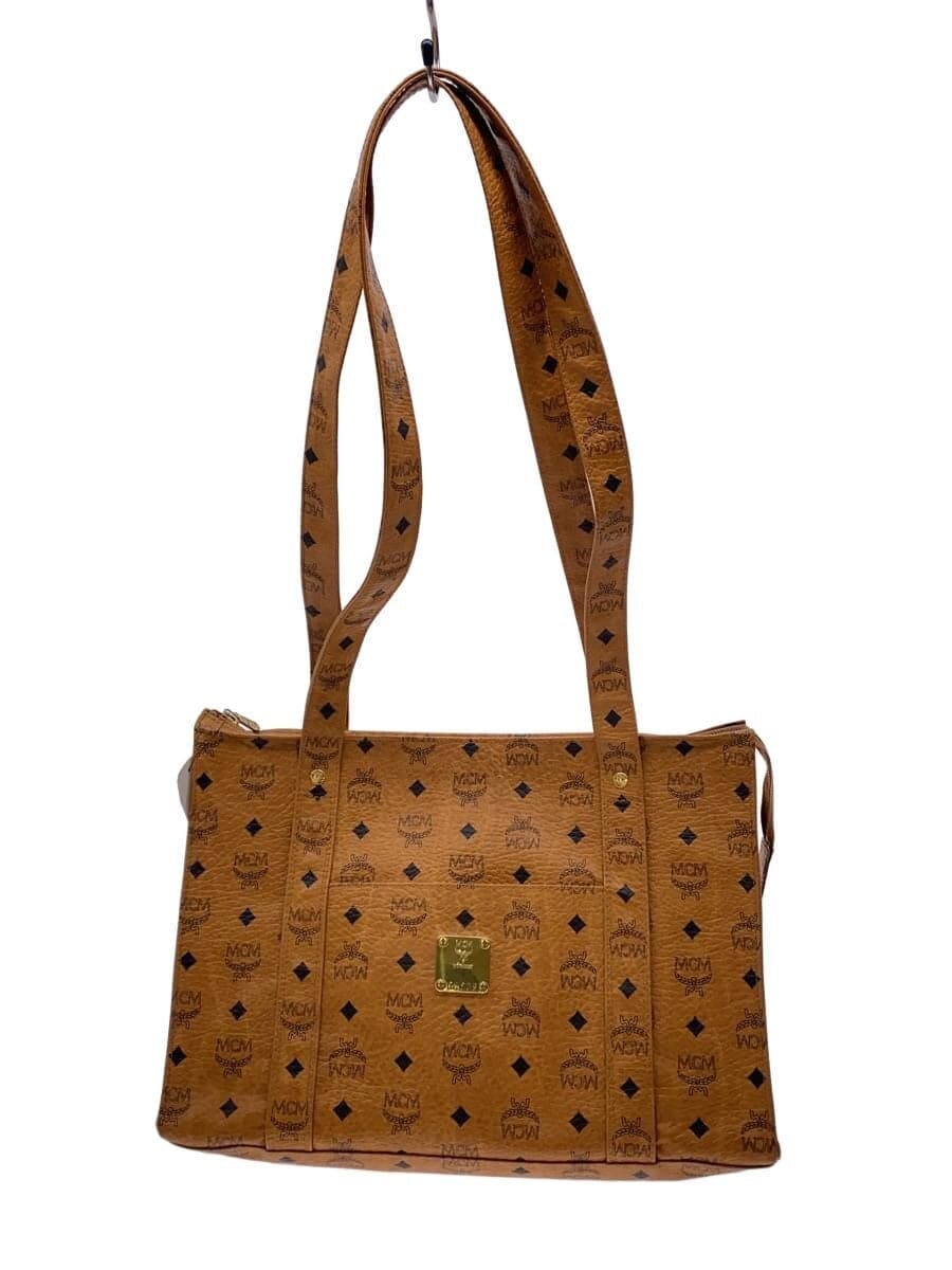 MCM tote bag leather CML all-over pattern