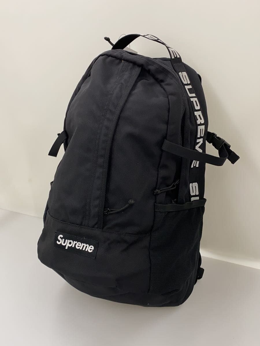 Supreme 18SS BACK PACK Backpack Nylon BLK 2