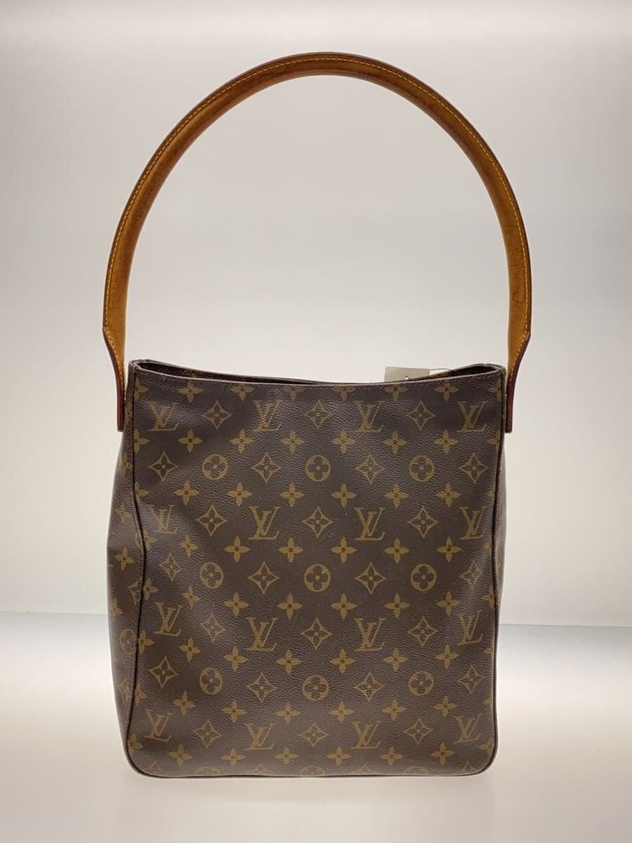 LOUIS VUITTON Looping GM Monogram Canvas PVC BRW M51145 3