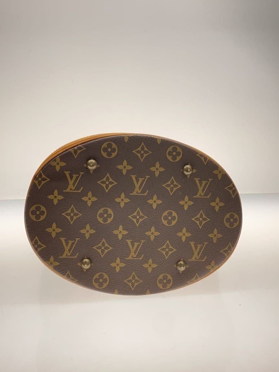 LOUIS VUITTON Bucket GM Monogram Canvas PVC BRW M42236 4