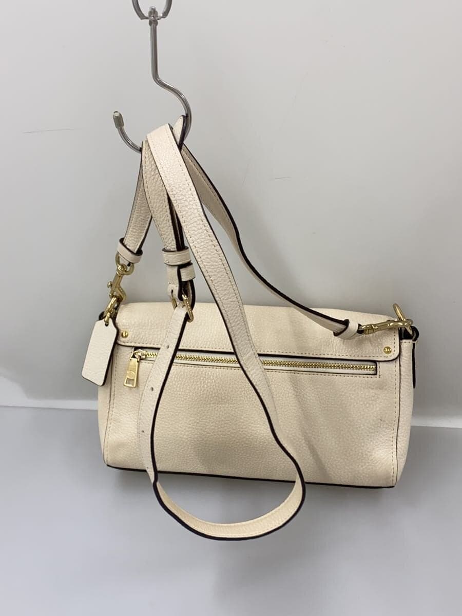 COACH SMALL JADE SHOULDER BAG Shoulder Bag PVC BEG F90782 3