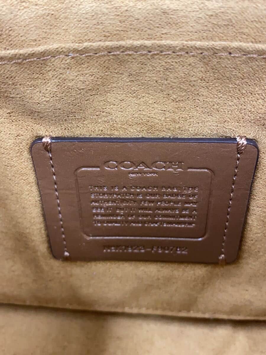 COACH SMALL JADE SHOULDER BAG Shoulder Bag PVC BEG F90782 5