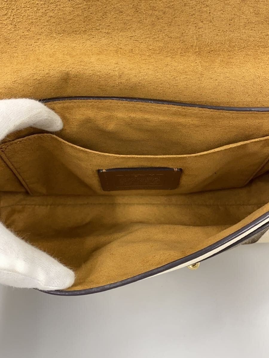 COACH SMALL JADE SHOULDER BAG Shoulder Bag PVC BEG F90782 6