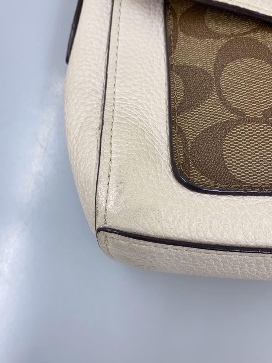 COACH SMALL JADE SHOULDER BAG Shoulder Bag PVC BEG F90782 8