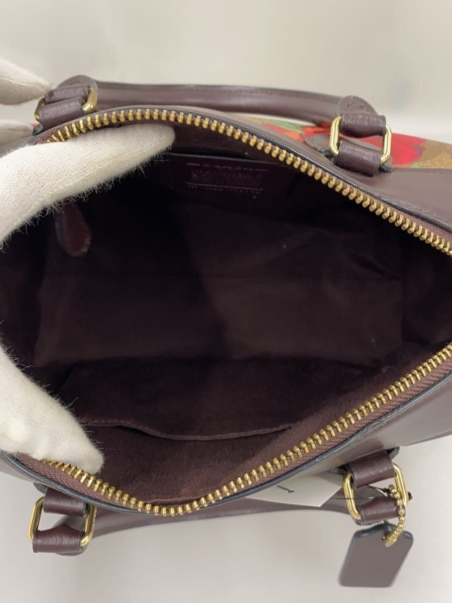 COACH Shoulder Bag PVC BRW F39962 6