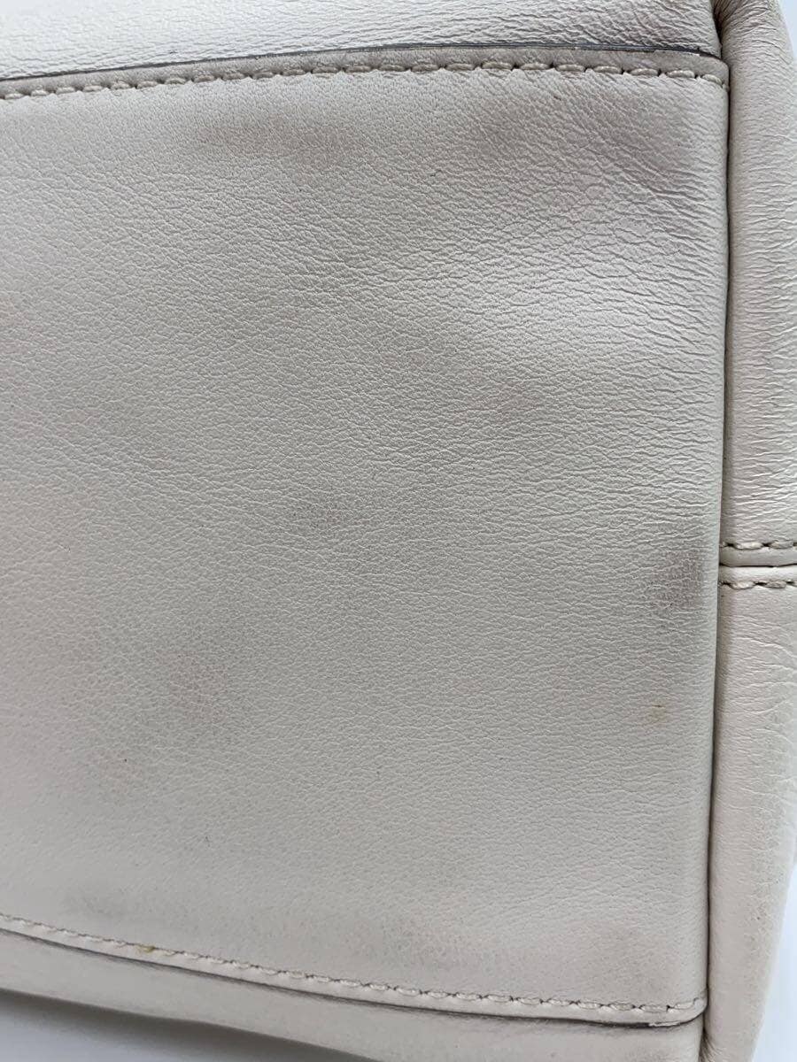 COACH Shoulder Bag_Duffle_Legacy Leather WHT Solid 19889 8