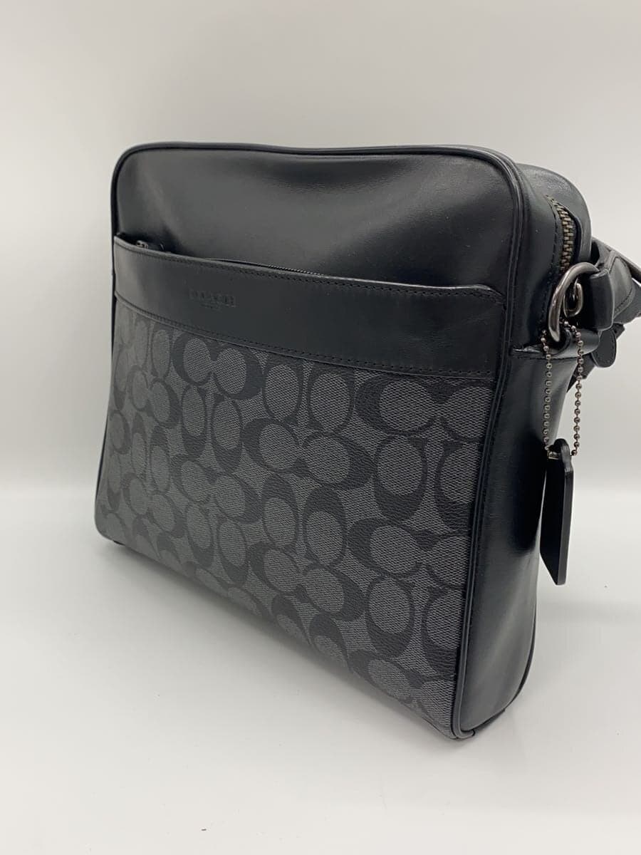 COACH Shoulder Bag PVC Black F28456 2