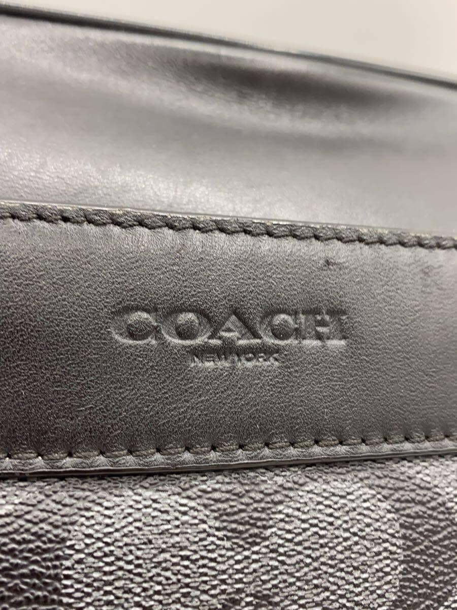 COACH Shoulder Bag PVC Black F28456 5
