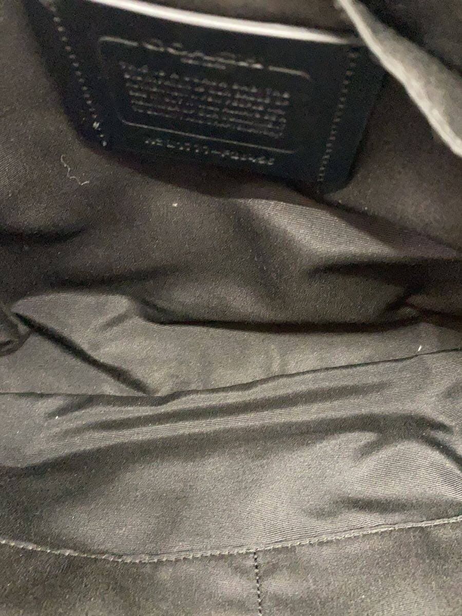 COACH Shoulder Bag PVC Black F28456 6