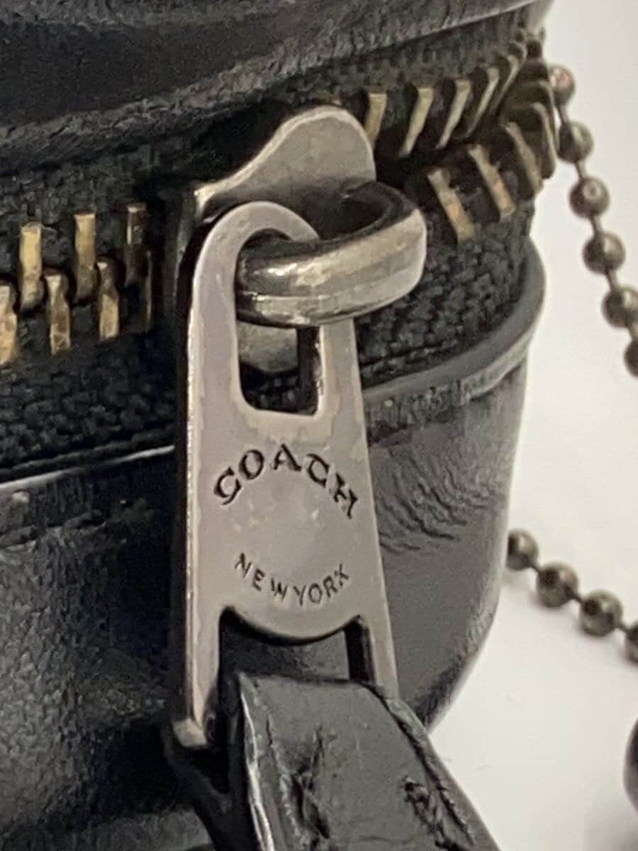 COACH Shoulder Bag PVC Black F28456 7