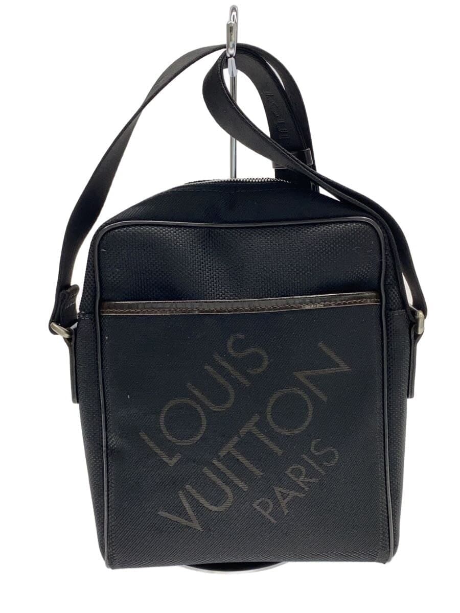 LOUIS VUITTON Shitadan_Damier Jean Nylon BLK M93042