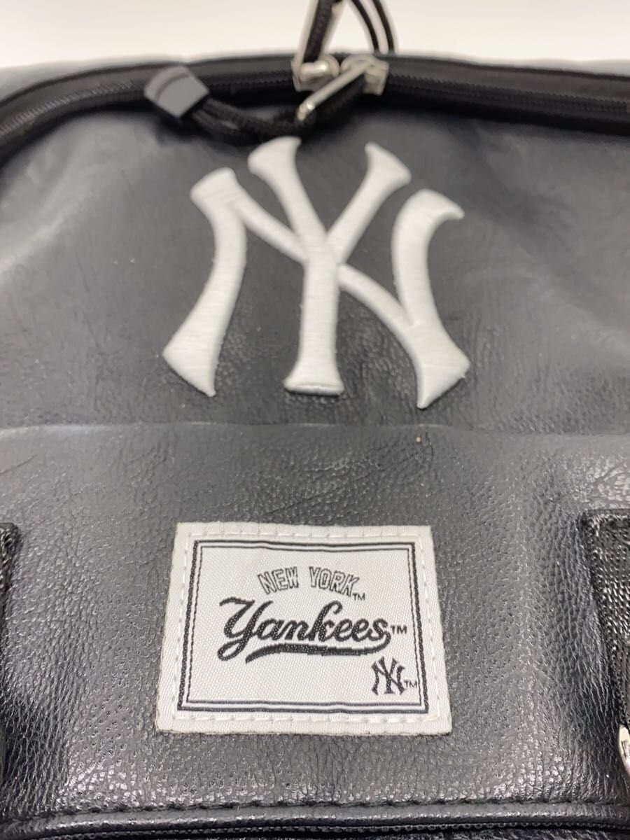 Other Brand NEWYORK YANKEES Backpack Leather BLK Solid 5