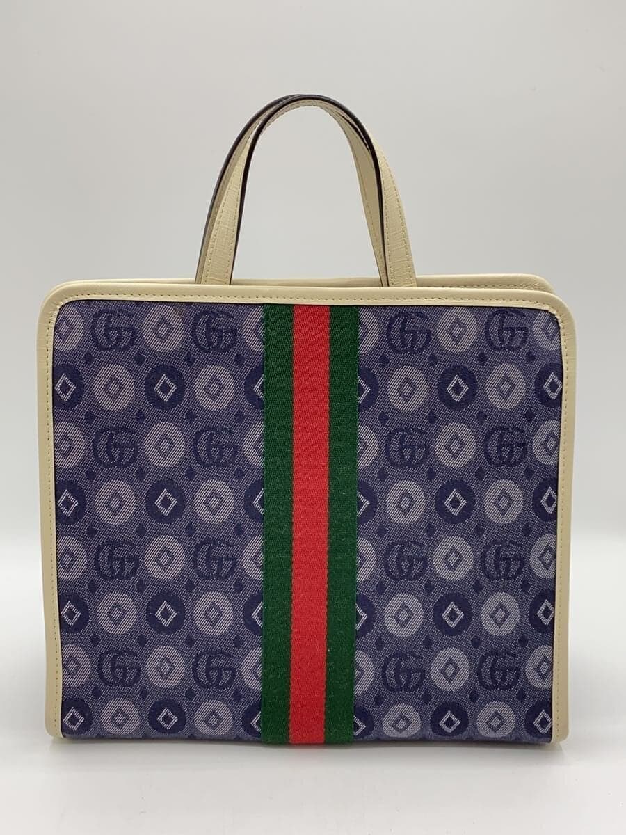 GUCCI handbag -- NVY all-over pattern 605614-520981 3