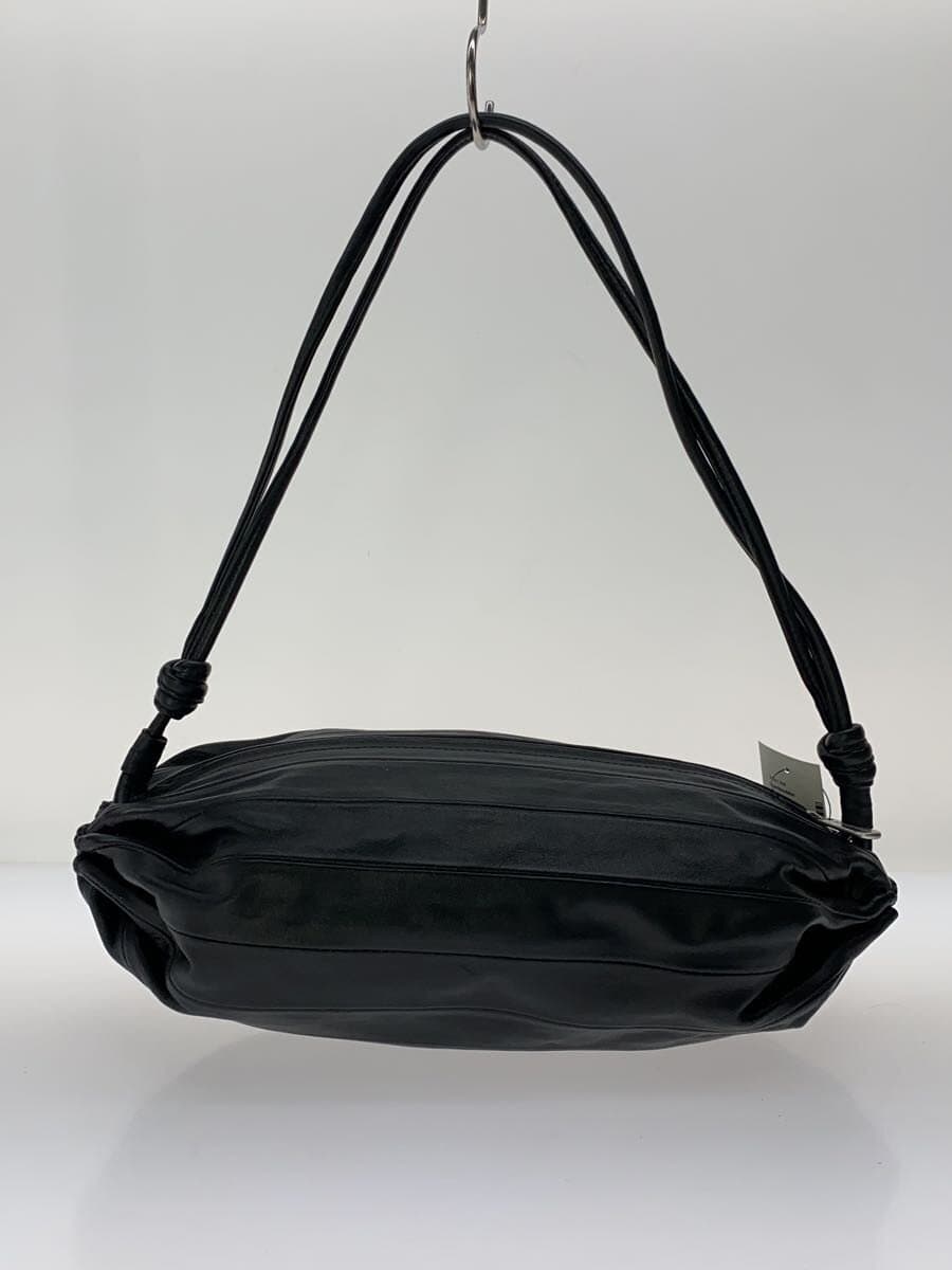 marimekko Shoulder Bag Leather BLK Solid 3