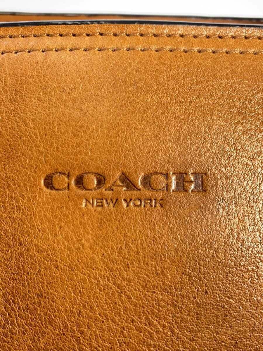 COACH Metro Polytan Tote Bag Leather CML 5