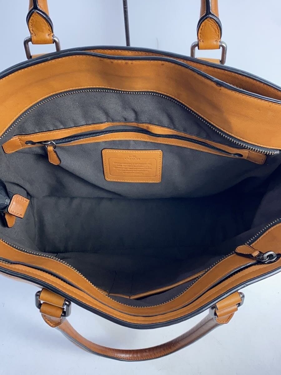 COACH Metro Polytan Tote Bag Leather CML 6