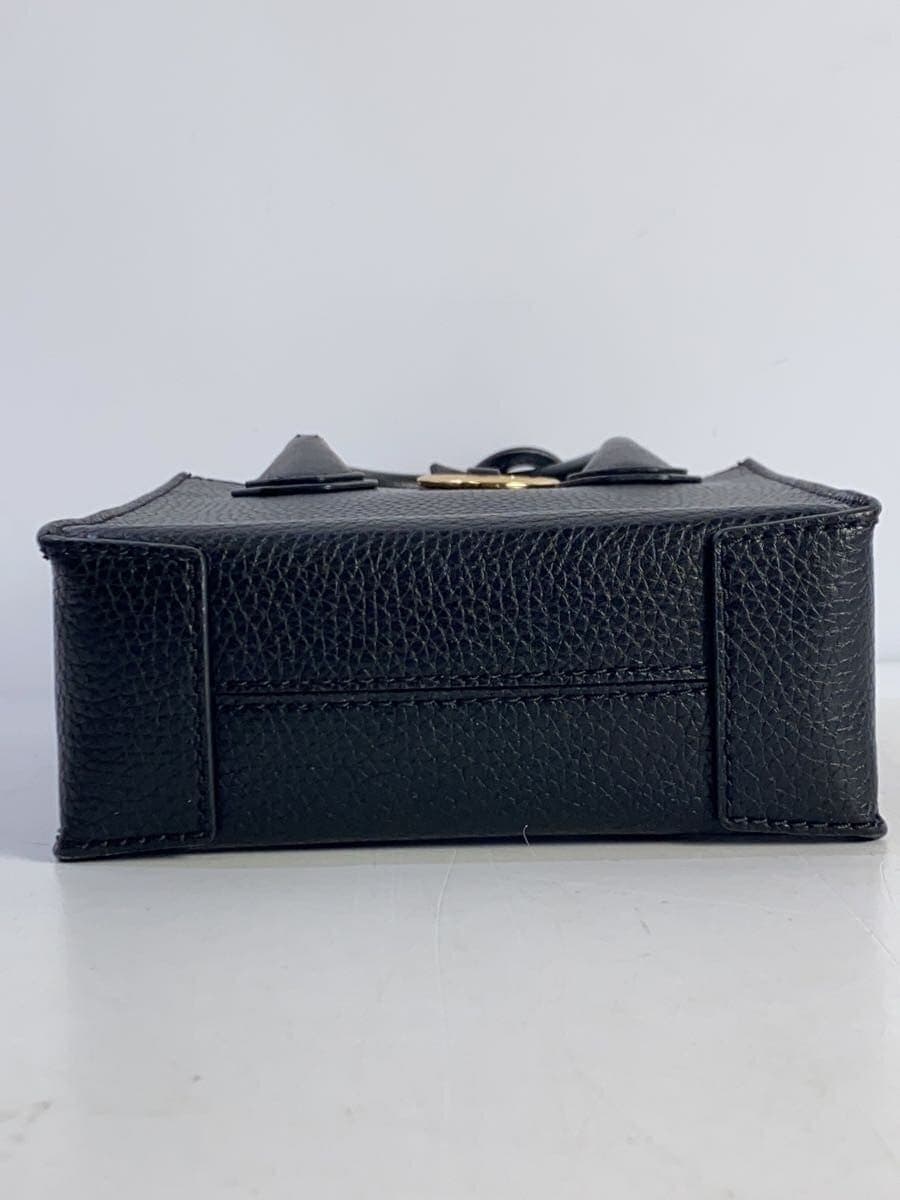 MICHAEL KORS Shoulder Bag Leather BLK Solid 35S1GM9T0L 4