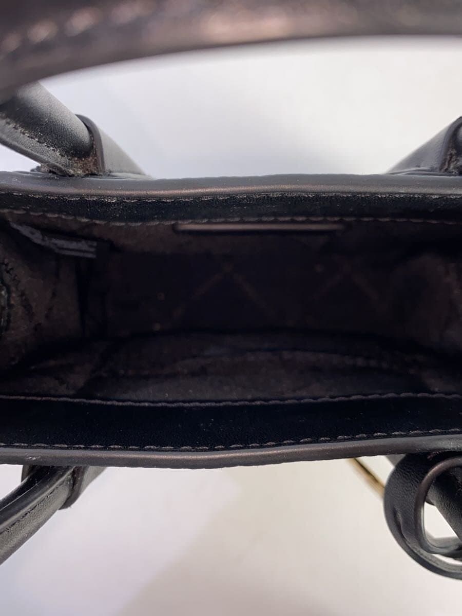 MICHAEL KORS Shoulder Bag Leather BLK Solid 35S1GM9T0L 6