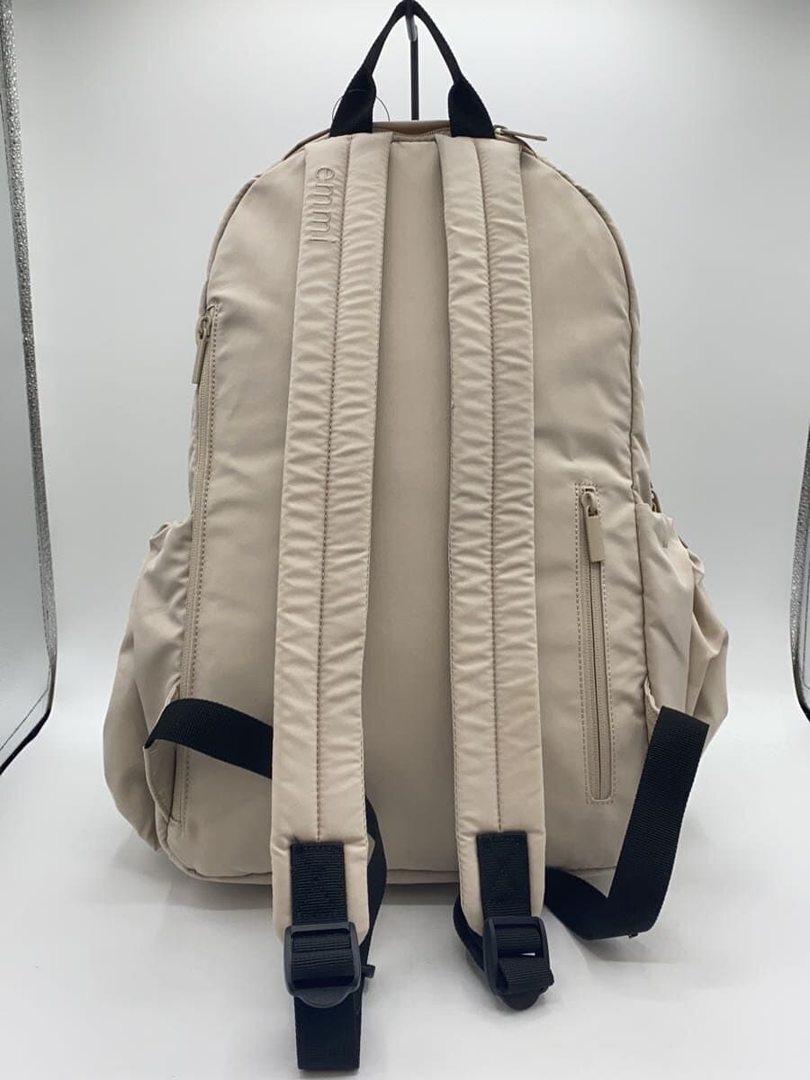 emmieco Water-Repellent Gather BodyBackpack Polyester CRM Solid 13WGB239304 3