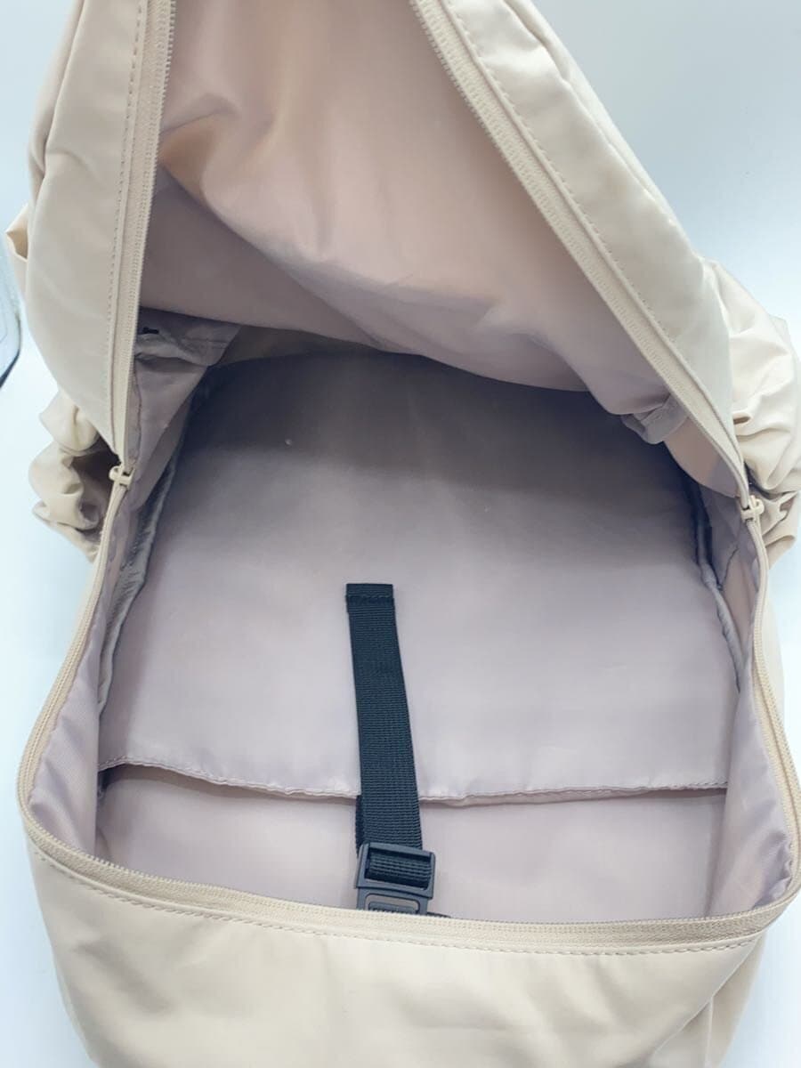 emmieco Water-Repellent Gather BodyBackpack Polyester CRM Solid 13WGB239304 6