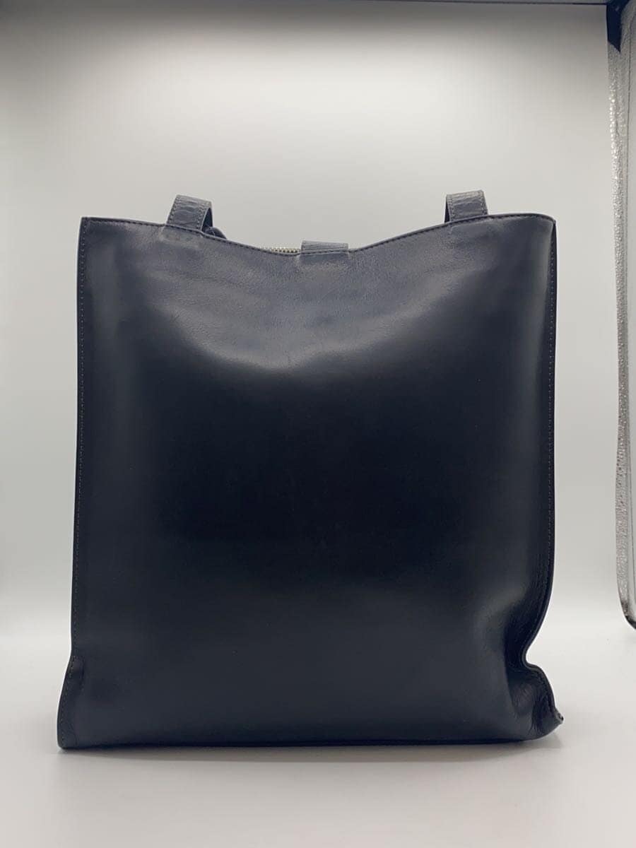 FRA Me WORK Tote Bag Leather BLK Solid 3