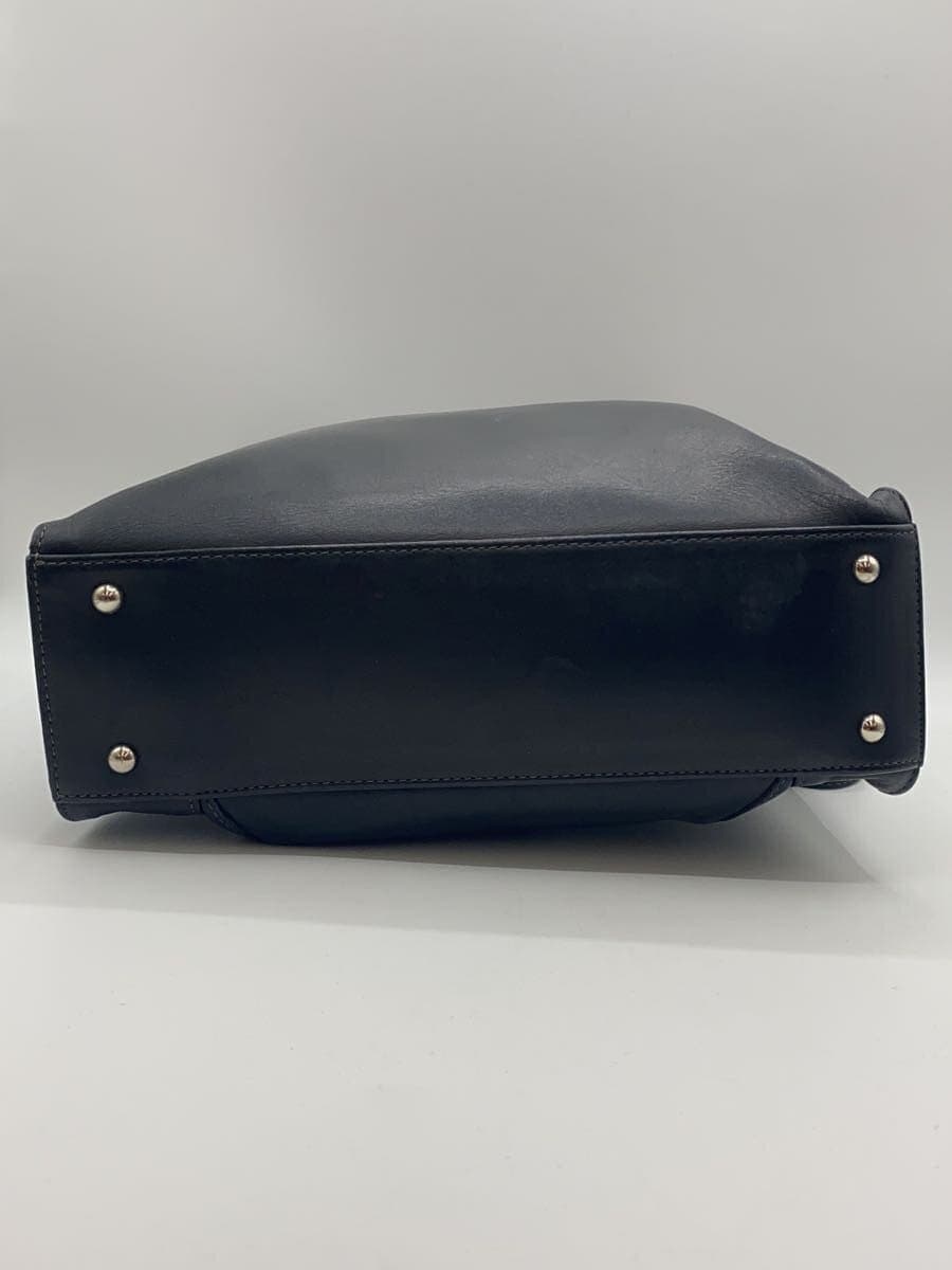 FRA Me WORK Tote Bag Leather BLK Solid 4