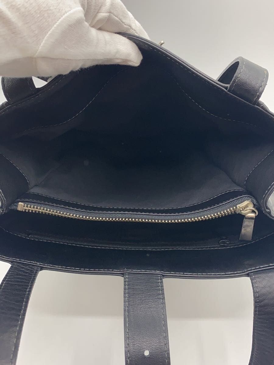 FRA Me WORK Tote Bag Leather BLK Solid 6