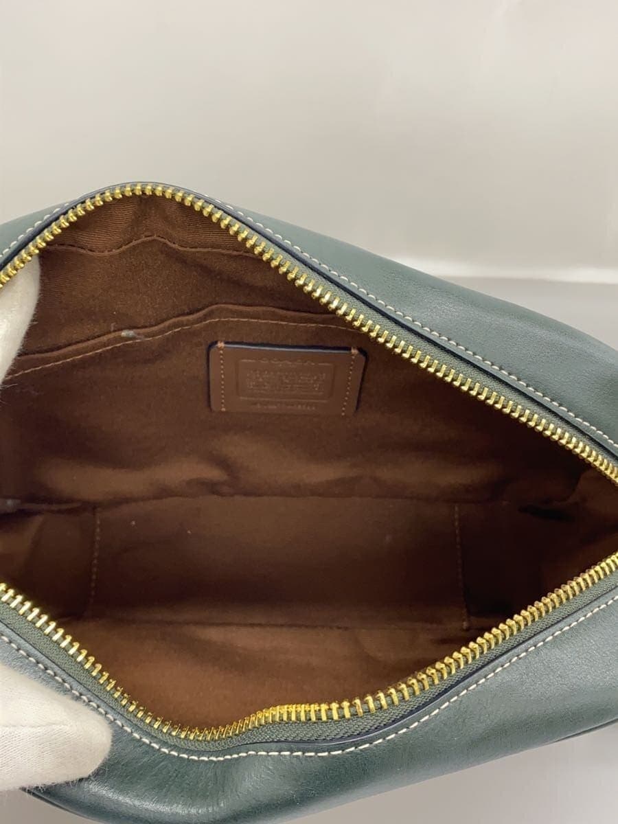 COACH Shoulder Bag PVC BRW All Over Pattern CE599 6