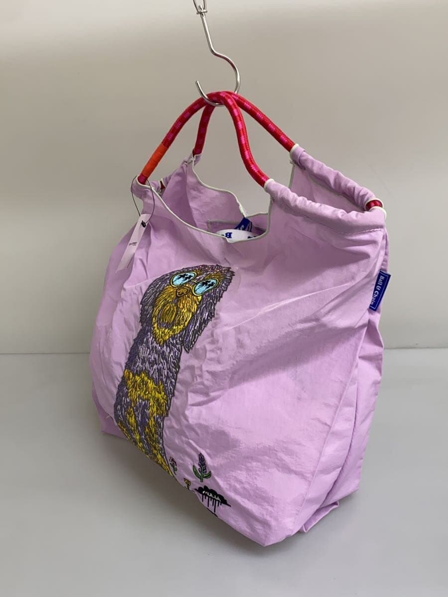 Ball&Chain Tote Bag Nylon PNK 2