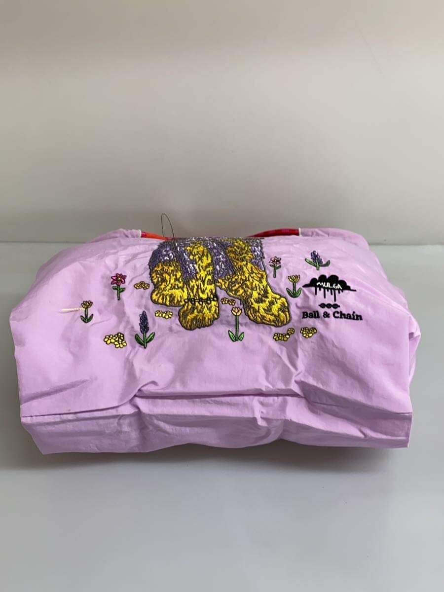 Ball&Chain Tote Bag Nylon PNK 4