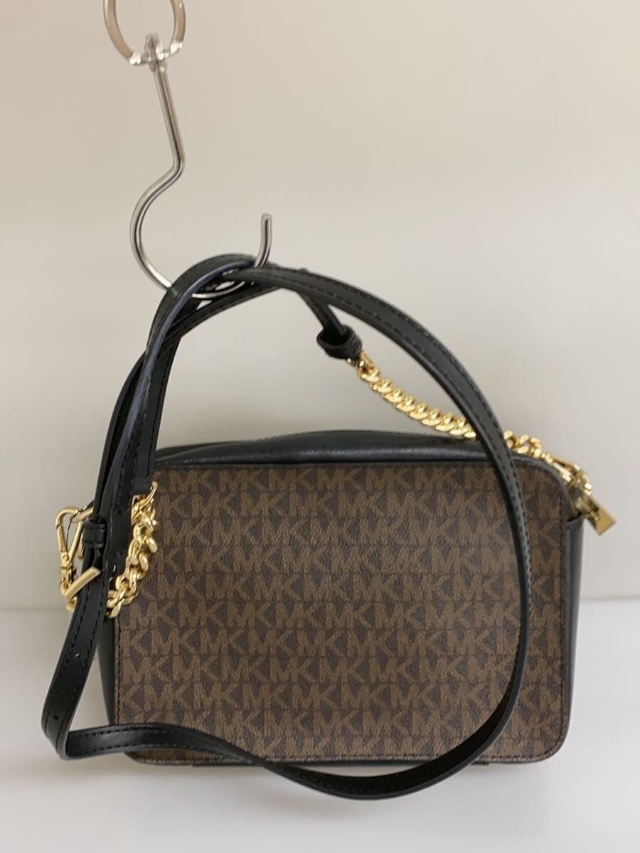 MICHAEL KORS Shoulder Bag Leather BRW All Over Pattern AB-1905 3