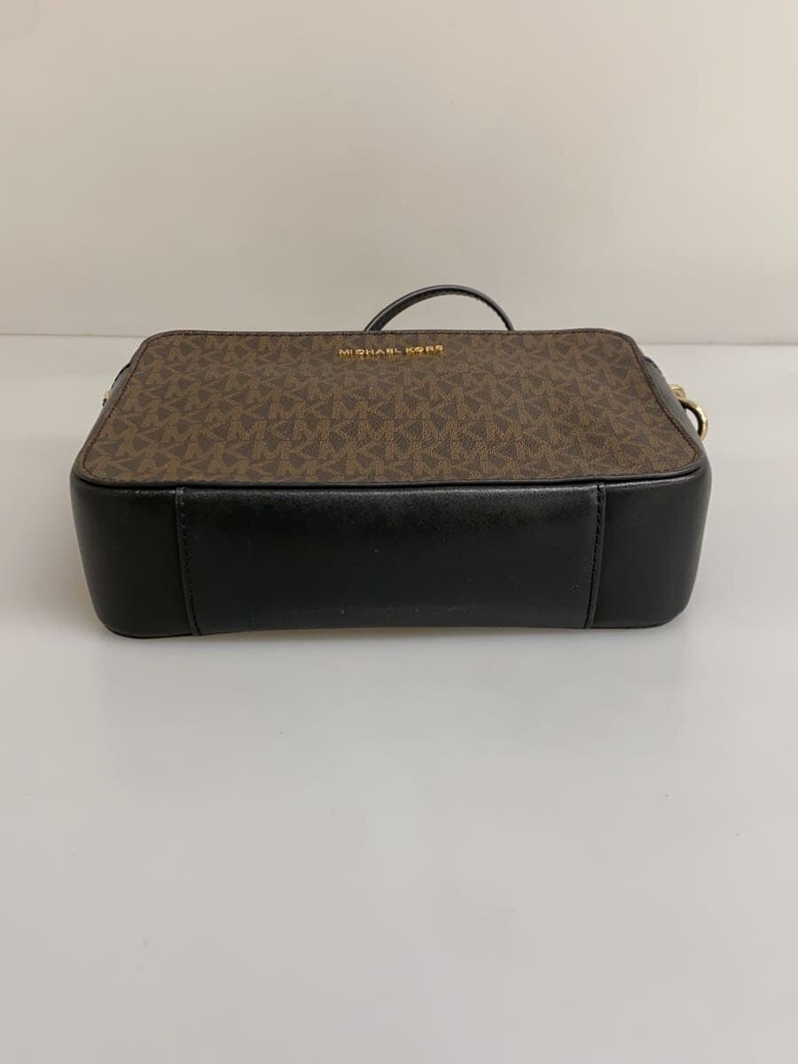MICHAEL KORS Shoulder Bag Leather BRW All Over Pattern AB-1905 4