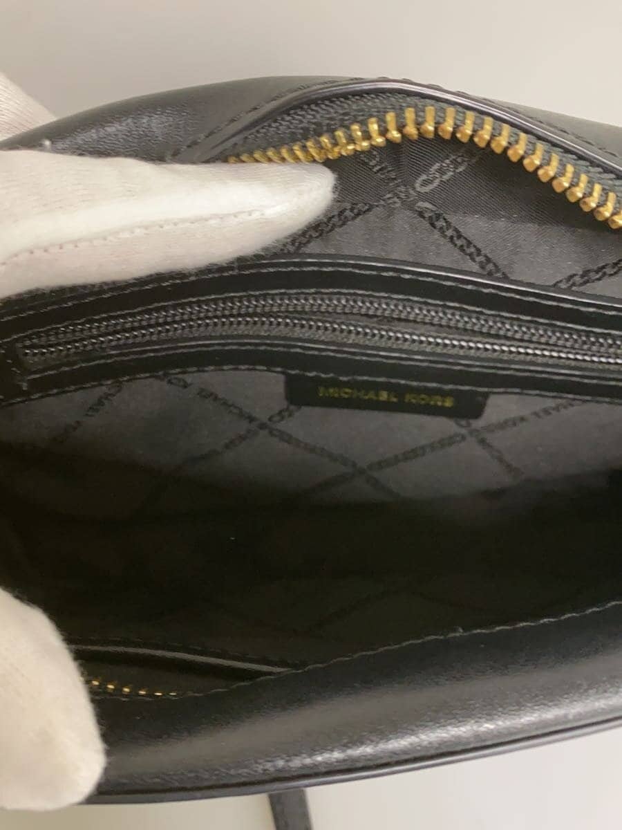 MICHAEL KORS Shoulder Bag Leather BRW All Over Pattern AB-1905 6